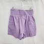 Lucy & Lak Organic Cotton Lilac Adele Shorts NWT Size L image number 2