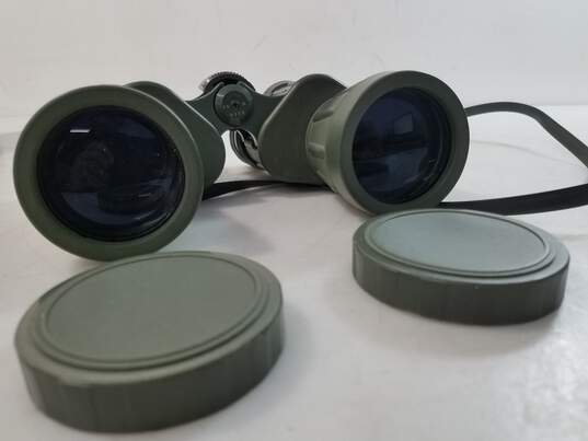 SEARS 10x50 Wide Angle Binoculars Green w. Case image number 4