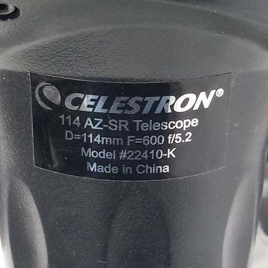 Celestron 114 AZ-SR Telescope Model 22410-K image number 7