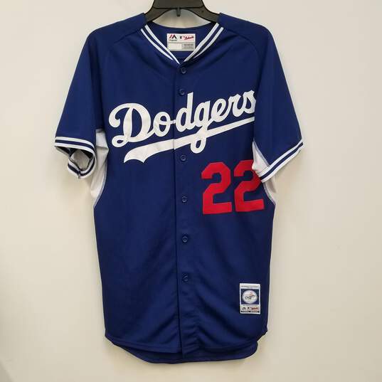 Authentic Los Angeles Dodgers Jersey #22 Clayton Kershaw Away