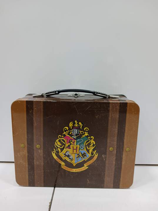 The Tin Box Company Harry Potter Hogwarts Houses Lunchbox image number 1