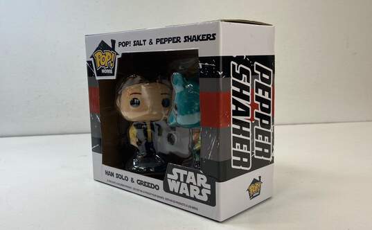 Funko Pop Home Salt & Pepper Shakers Star Wars Han Solo & Greedo Set image number 2
