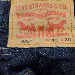 Levi's Men Blue Jeans SZ 40 alternative image