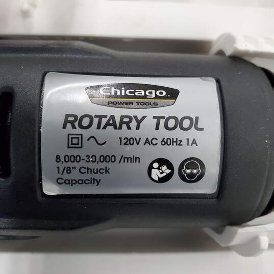 Chicago Power Tools Rotary Tool Set - Parts/Repair Untested image number 4