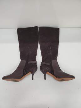 Coach Fara Knee High Pointed Toe Heel Boots Size-6B alternative image