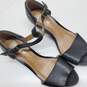 Clarks Womens Black Wedge Sandals Size 7.5 image number 3