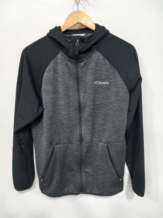 Men's Gray Hoodie Size Small image number 1