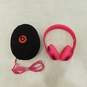 Beats by Dr. Dre Hot Pink Solo Over Ear Wired Headphones w/ Case image number 1