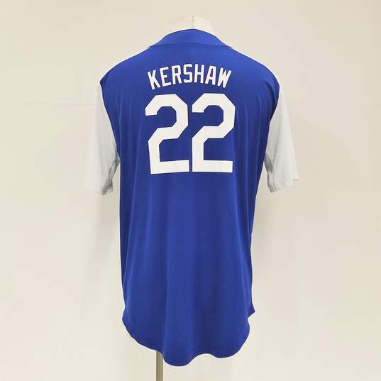 MLB Genuine Men's L.A. Dodgers Kershaw #22 Jersey Sz. M image number 1