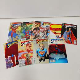 Bundle Of 10 Assorted Superman Comic Books