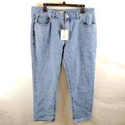 Onia Women Blue Washed Jeans Sz 36 NWT