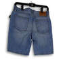 NWT Womens Blue Medium Wash Pockets Denim Straight Leg Boyfriend Shorts 4 image number 2