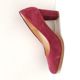 Clarks Women's Kaylin Cara 2 Dusty Red Suede Heel Size 9 alternative image