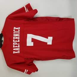 NFL 49ers Kaepernick #7 Boy Shirt Red M alternative image
