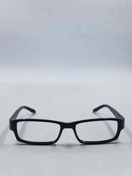 Armani Exchange Black Rectangle Eyeglasses alternative image