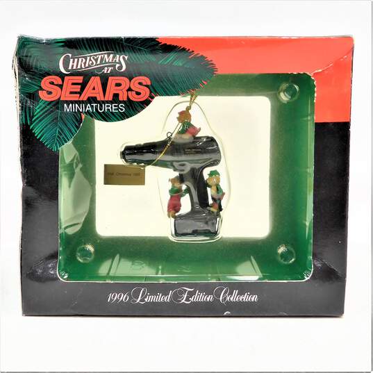 Vintage Mr. Christmas At Sears Craftsman Tools Ornaments IOB image number 2