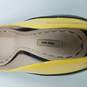 Miu Miu Patent Leather Bow Pumps Women's Sz 7 Yellow/Blk image number 8