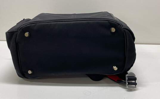 Paul Smith Black Red Nylon Backpack Bag image number 5
