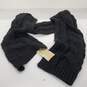 Michael Kors Black Knit Acrylic Scarf image number 4