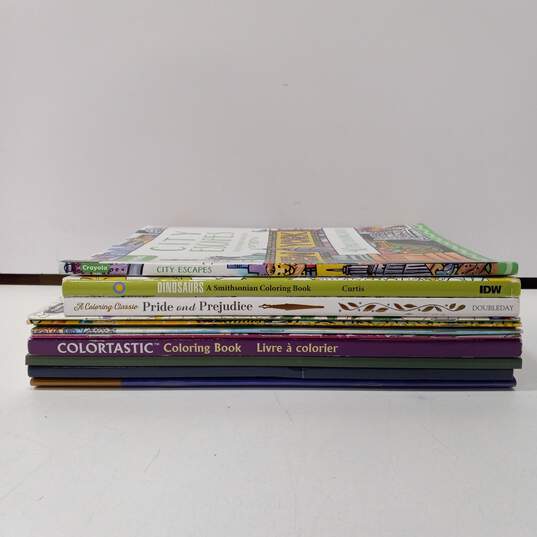 Bundle of 12 Assorted Adult Coloring Books image number 3