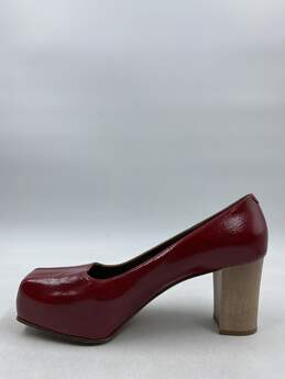 Authentic Marni Red Slip-On Heel W 8.5 alternative image