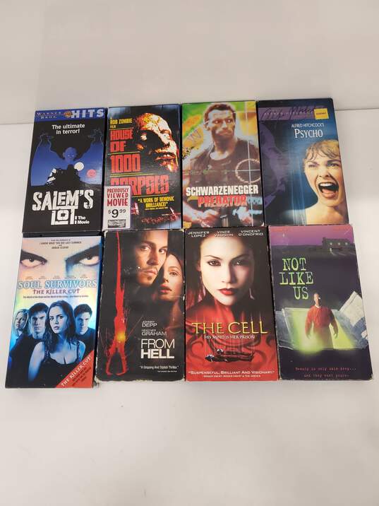 Lot of 12 VHS Tape cassette Cell (movie) image number 1