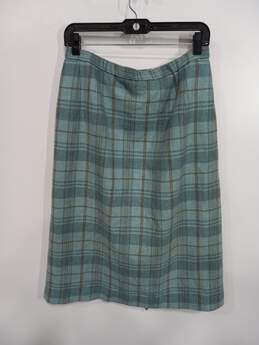 Pendleton Wool Plaid Skirt Women's Size 14