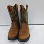 Ariat Men's Brown Western Work Boots Size 11EE image number 2