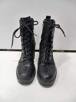 Women's G Los Angeles Black Heeled Boots 11M