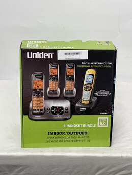 Uniden Digital Answering System Waterproof 4 Cordless Handset E-0547116-F