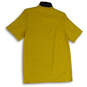 Mens Yellow Graphic Print Crew Neck Short Sleeve Pullover T-Shirt Size Medium image number 2