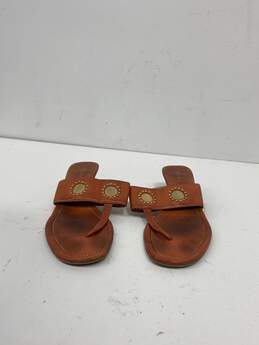 Prada Orange Sandal Sandal Women 9.5