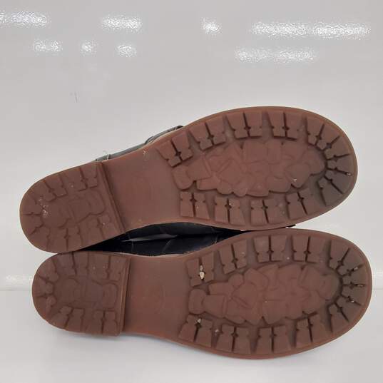 Kork-Ease Bailee Kiltie Monk Strap Black Leather Oxford Loafer Shoes Women's Sz 8M image number 8