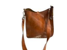 Brown Leather Handbag alternative image