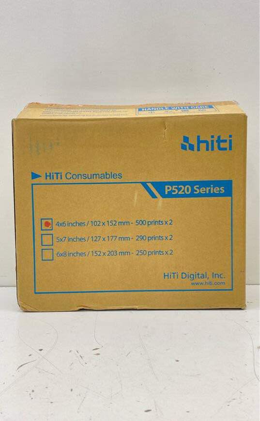 HiTi 4x6" Ribbon and Paper Case for P520 Series Photo Printer (Incomplete) image number 1