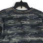 Mens Gray Blue Heather Crew Neck Short Sleeve Pullover T-Shirt Size XL image number 4