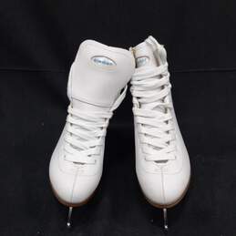 Riedell Women's White Ice Figure Skates Size 6 IOB alternative image