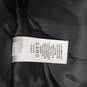 Black White Plaid Flannel Zip Up Vest image number 4
