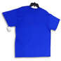 NWT Womens Blue Short Sleeve Crew Neck Graphic Pullover T-Shirt Size Large image number 2