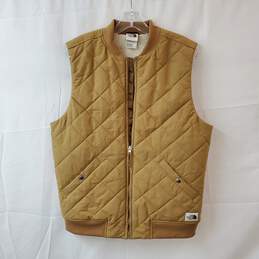 The North Face Mens Brown Quilted Vest Size S