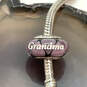 Designer Pandora S925 ALE Sterling Silver Barrel Clasp Charm Bracelet image number 6