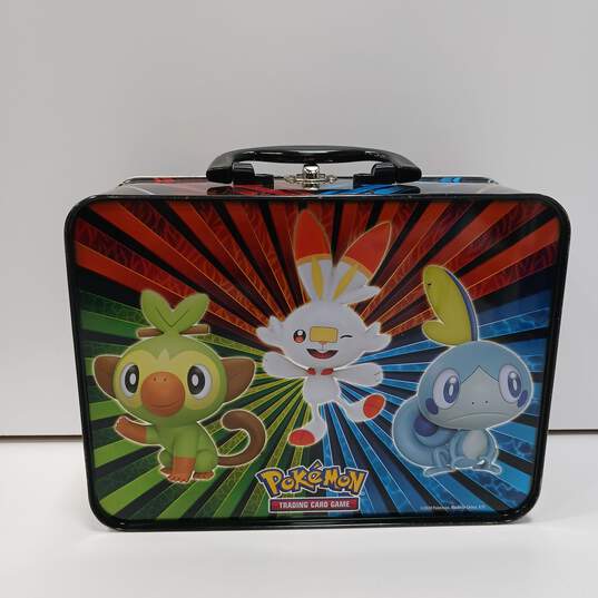 3.5lb Pokemon Trading Card Singles in Lunch Box Style Tin image number 4