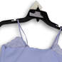 NWT Womens Purple Scalloped V-Neck Pullover Camisole Tank Top Size 00 image number 4