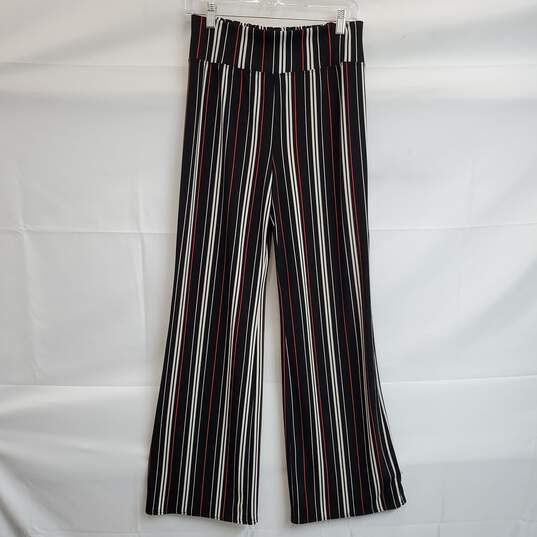 Express One Eleven High Waisted Striped Elastic Pants Sz XS image number 1
