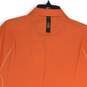 Nike Mens Orange Dri-Fit ADV Short Sleeve Spread Collar Golf Polo Shirt Size M image number 4