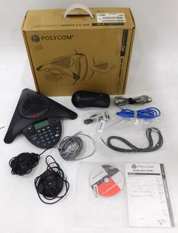 Polycom SoundStation 2W DECT 6.0 EX Wireless Conference Phone IOB