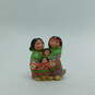 VTG Enesco Friends of the Feather Figurines People Of One Feather Three Tom Toms She Who Cares image number 3
