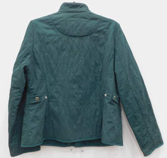 Talbots Petites Women's Green Jacket Size Medium image number 3
