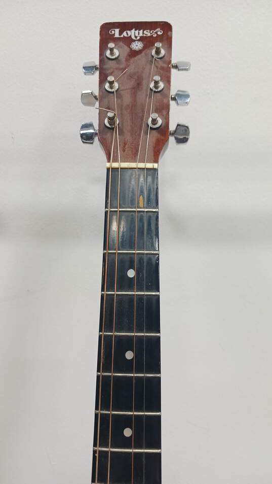 Lotus Acoustic Guitar Model L 80 image number 2