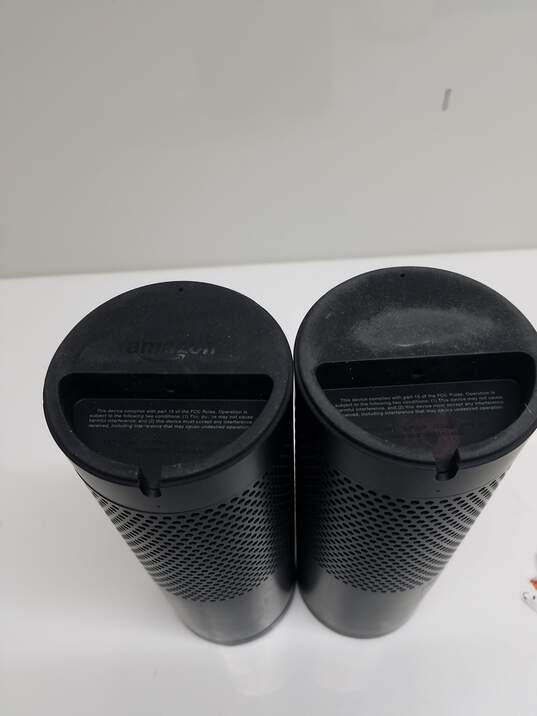 Lot of 2 Amazon SK705Di Echo 1st Generation Smart Speakers image number 3